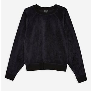 TOPSHOP Furry Sweatshirt